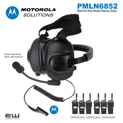 Motorola PMLN6852 Heavy-duty Behind-the-Head Headset (DP4000)